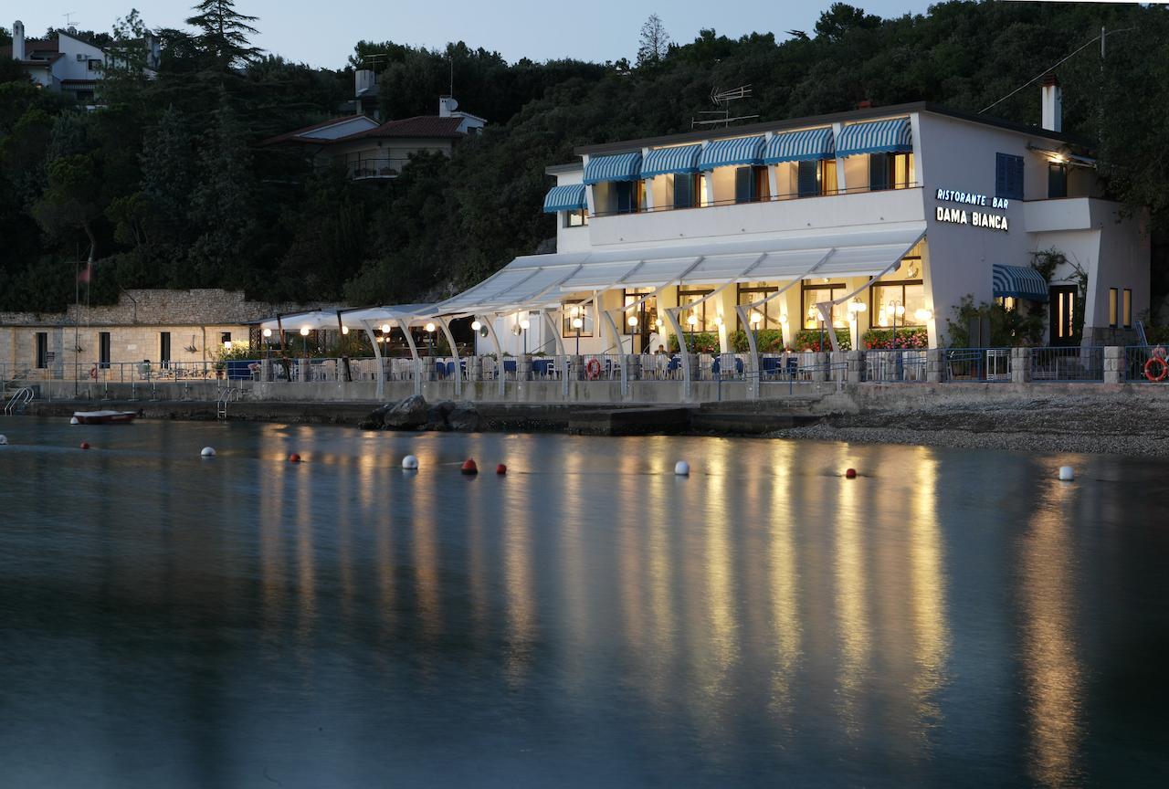 Dama Bianca Hotel Duino Exterior foto